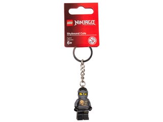 LEGO NINJAGO-nyckelring – Cole i luftstrid