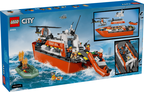 Coast Guard Rescue Boat & Helicopter - Image 13