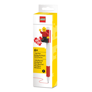 Stylo à encre gel Pen Pal avec minifigurine – Rouge