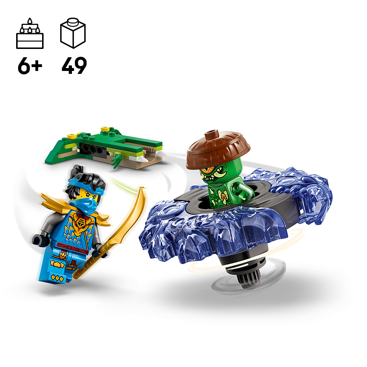 Nya vs. Mutation Monster Spinner 71849 | NINJAGO® | Buy online at