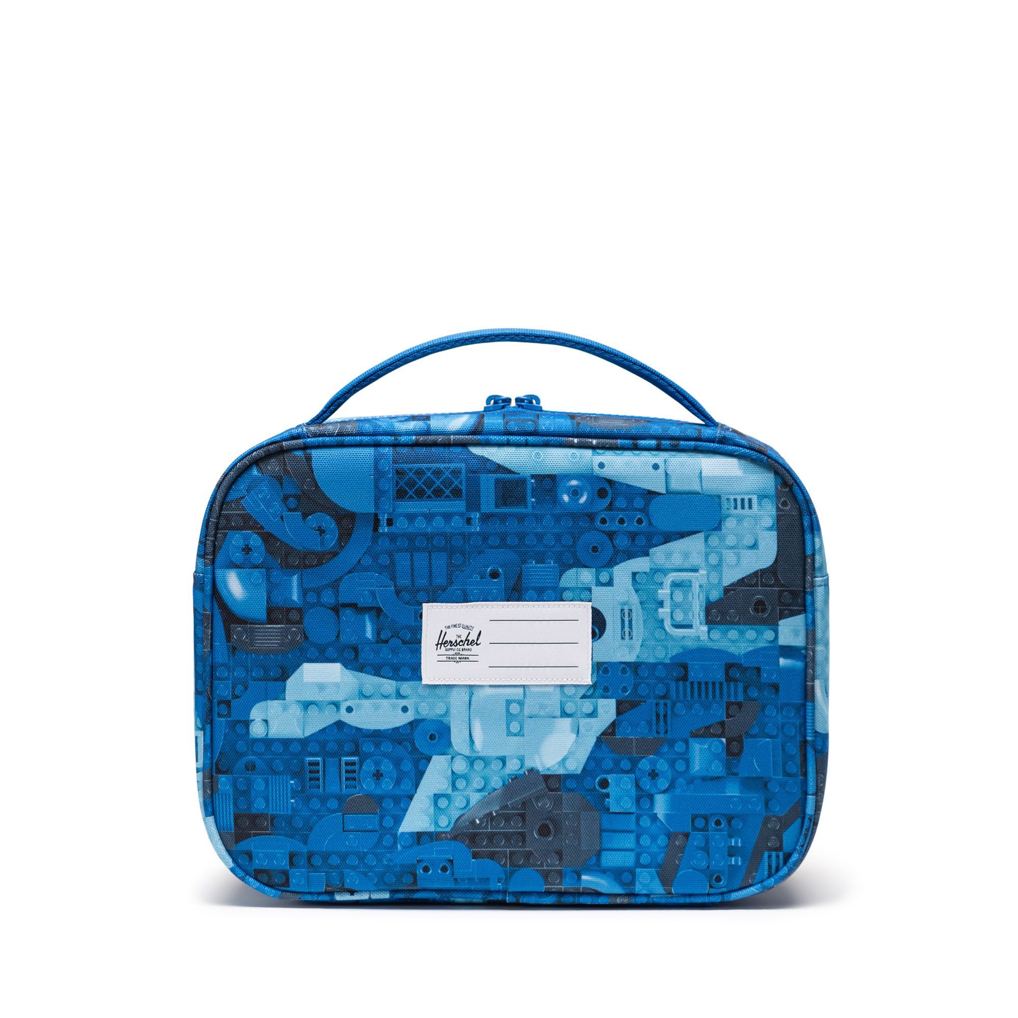 Pop Quiz Lunch Box Little Herschel™ – Abstract Bricks Blue 5010431