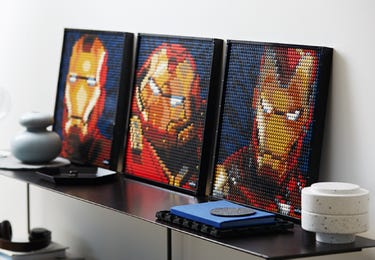 Wall Art Marvel Lego Art Iron Man 31199 Marvel Studios Iron Man