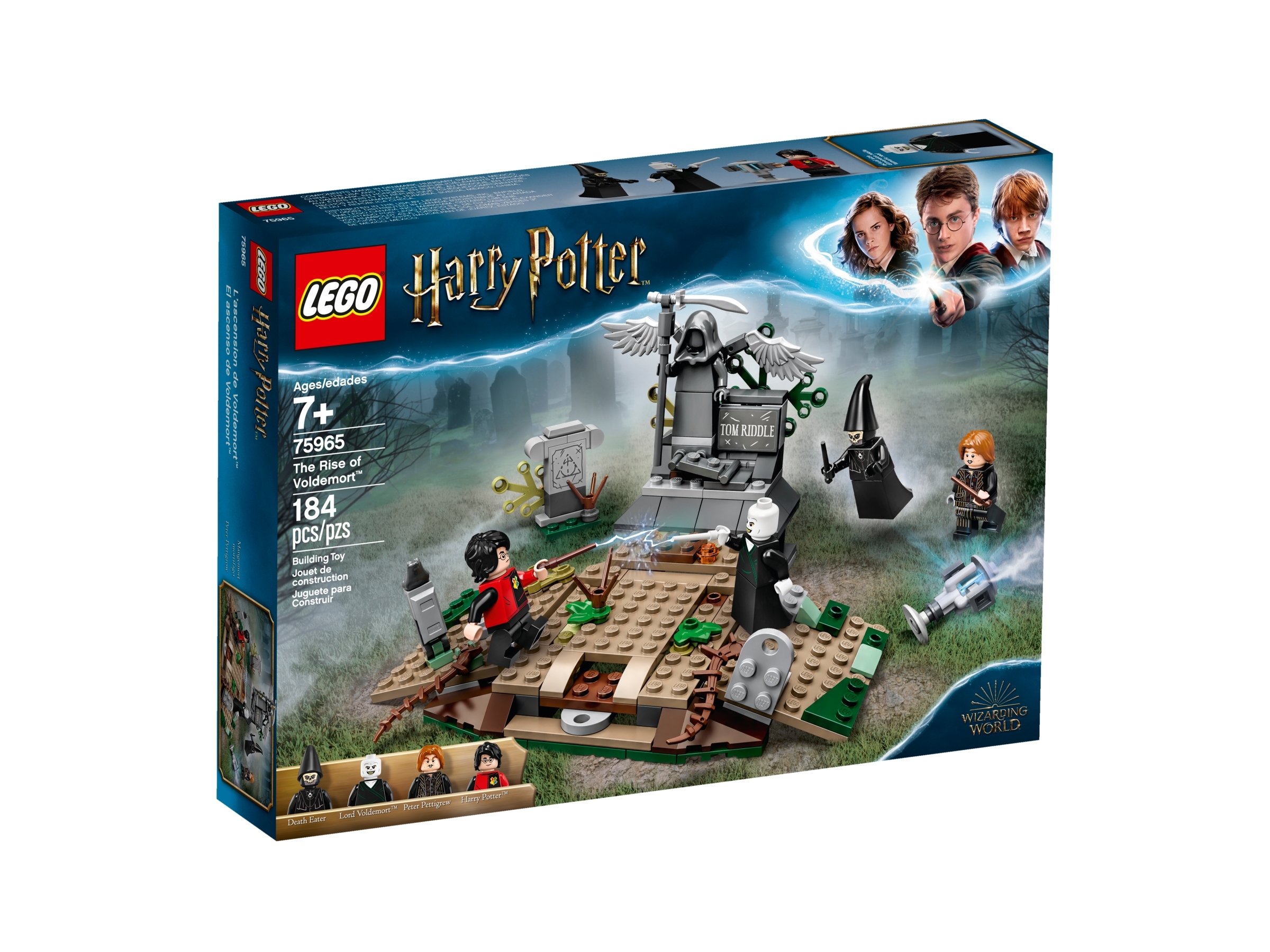 Lego 75965 Set Harry Potter The Rise of Voldemort Age 7 Retired Set 