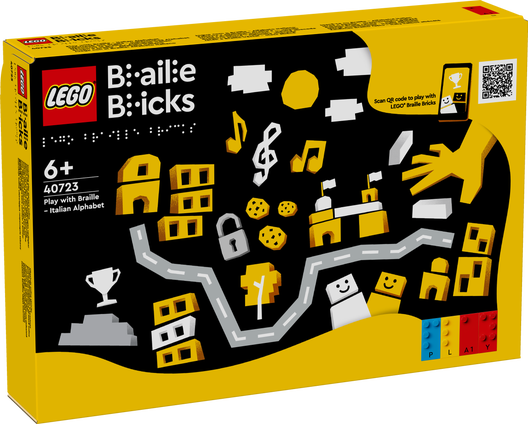 LEGO 40723 - Leg med braille – italiensk alfabet