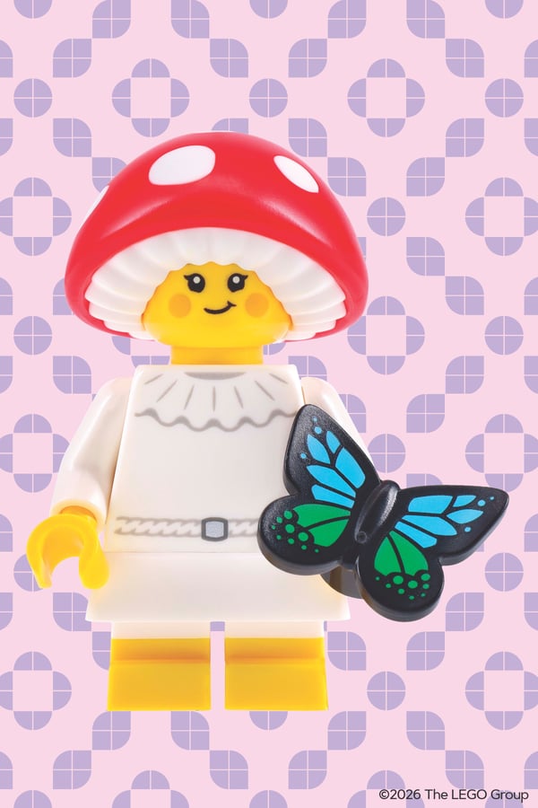 LEGO 5009997 Mini puzzle avec minifigurine surprise – Édition Printemps — visuel 3 sur 5