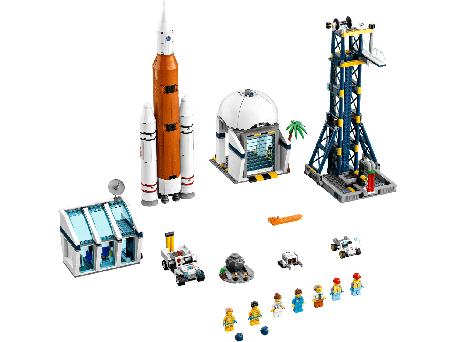 Lego Mini Roket Rocket Launch Centre 60351 | City | Buy online at the Official LEGO ...