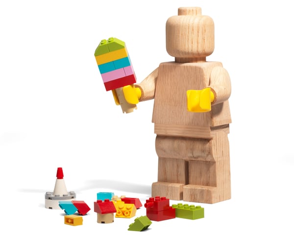 LEGO 5007523 Minifigurine en bois — visuel 3 sur 8