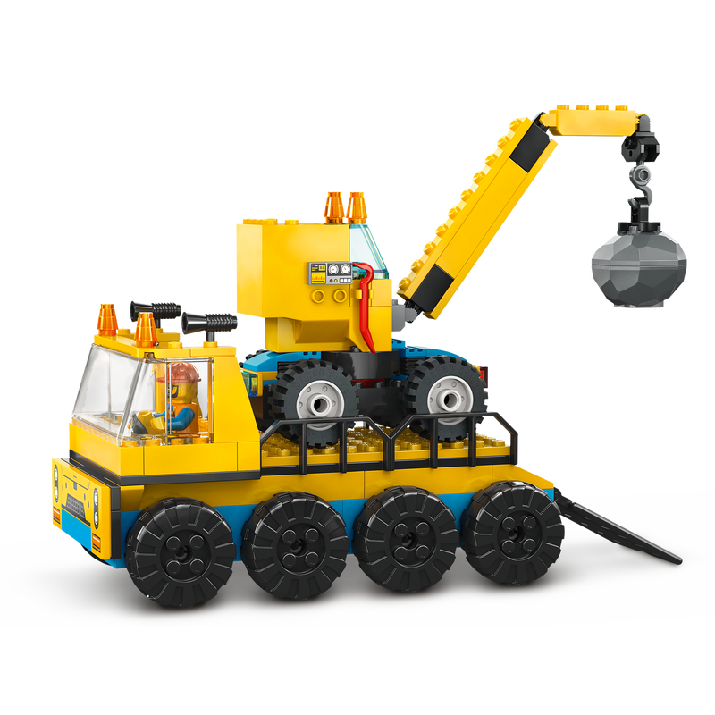 トラックと鉄球クレーン車 60391 | シティ |レゴ®ストア公式オンライン トラックと鉄球クレーン車 60391 | シティ |レゴ®ストア公式オンライン