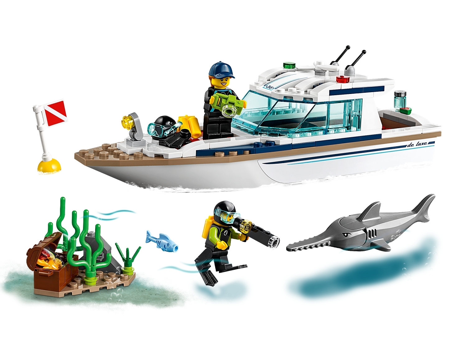 Diving Yacht 60221 | City | Buy the Official LEGO® US