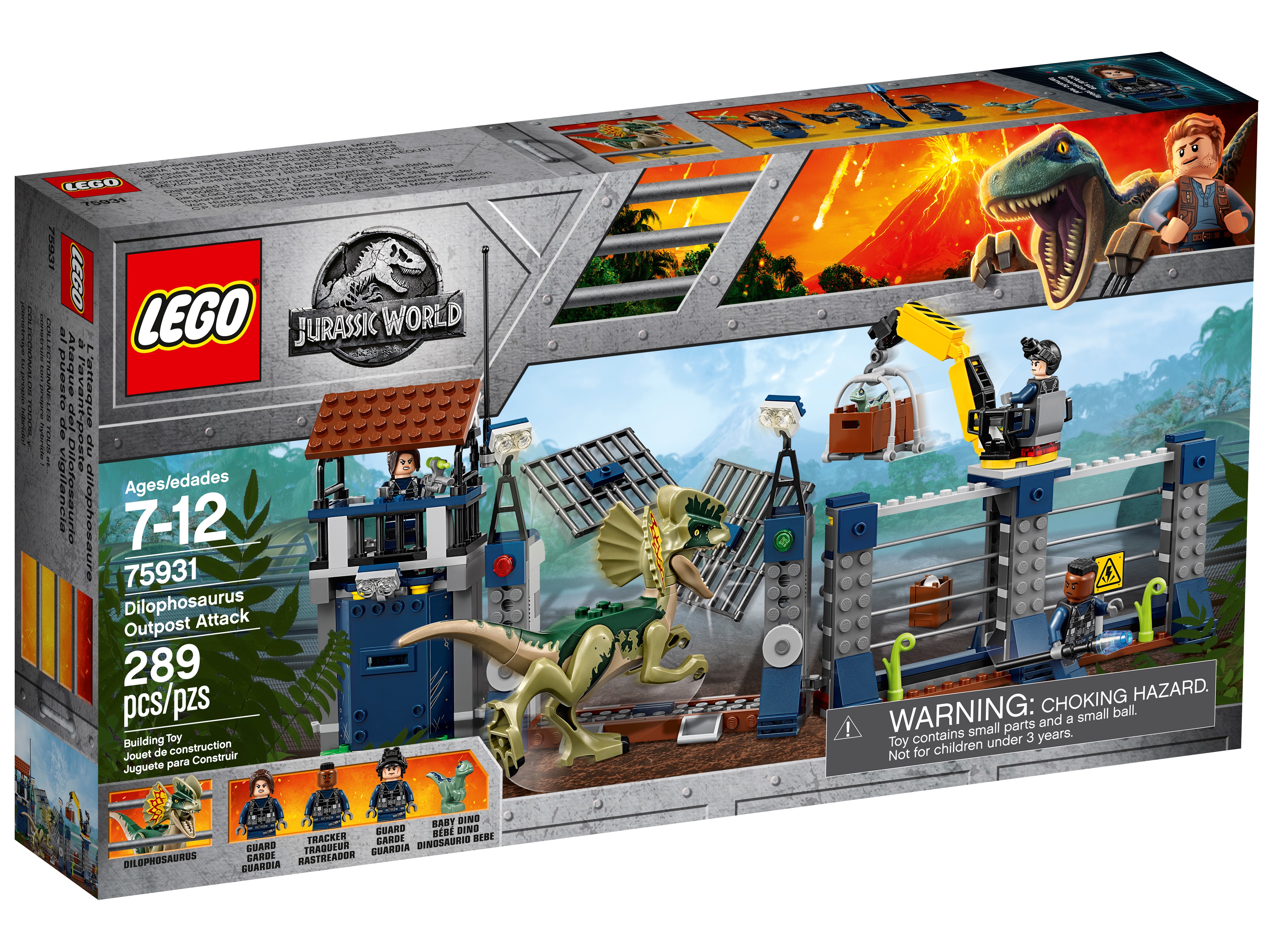 Dilophosaurus Outpost Attack 75931 | | Buy at the Official LEGO® Shop
