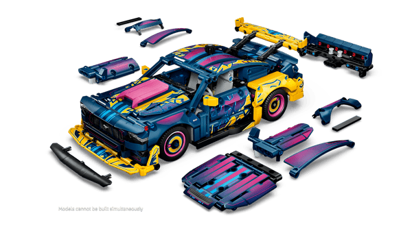 LEGO 42236 Voiture Ford Mustang GT à personnaliser — visuel 7 sur 8