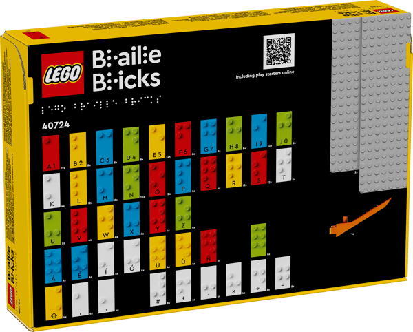 LEGO 40724 Découvrir le braille – Alphabet espagnol — visuel 2 sur 7