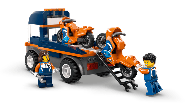 LEGO 60491 Le transporteur de motos — visuel 4 sur 8