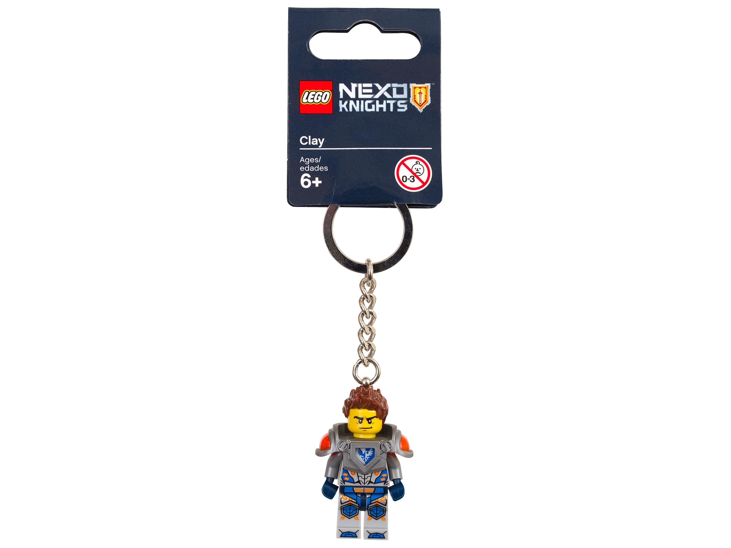Lego Nexo Knights Clay 853521 Schlüsselanhänger 6142648 KeyChain Neu 