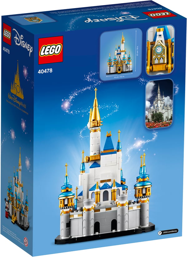 LEGO 40478 Le château Disney miniature — visuel 3 sur 6