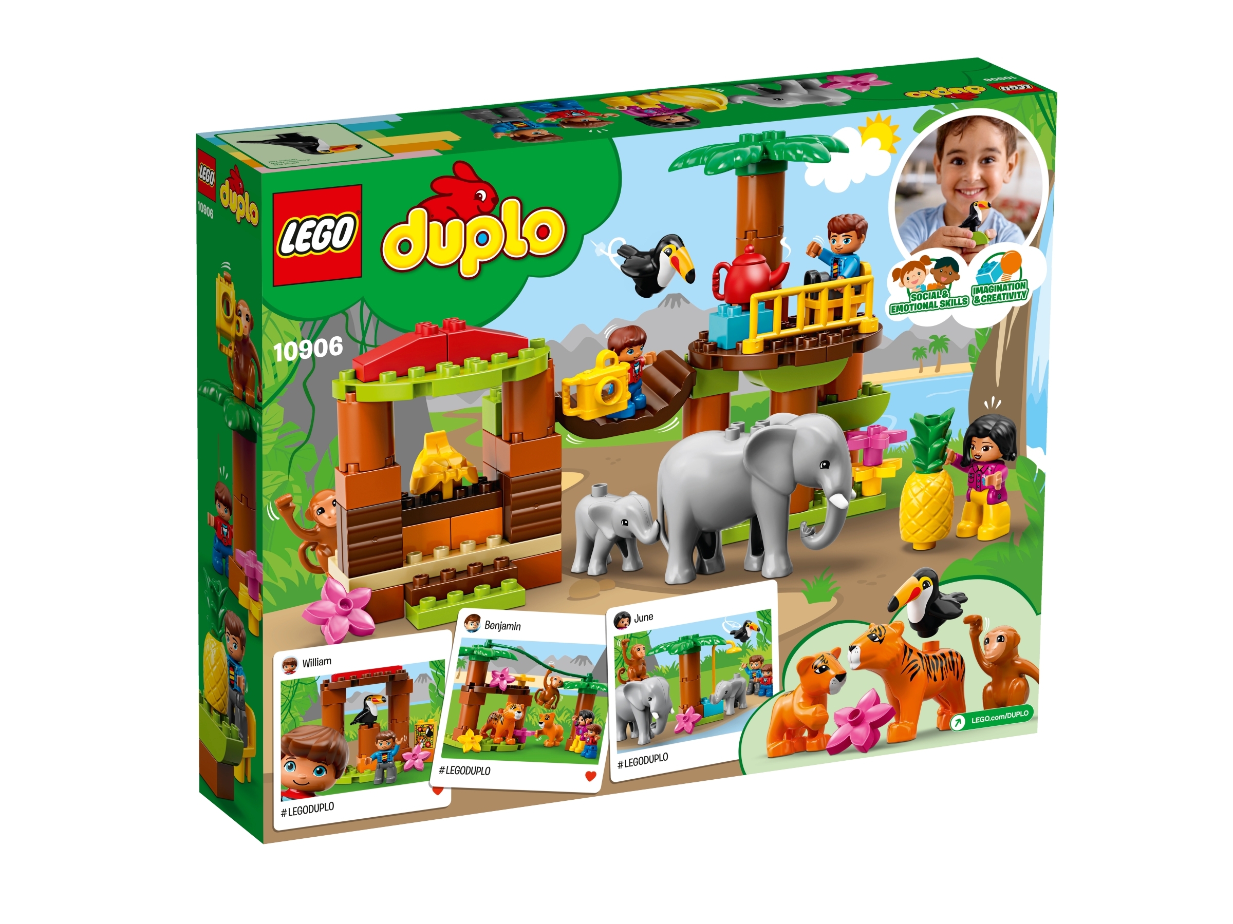 Tropical Island 10906 | DUPLO® | Buy online at the LEGO® Shop US