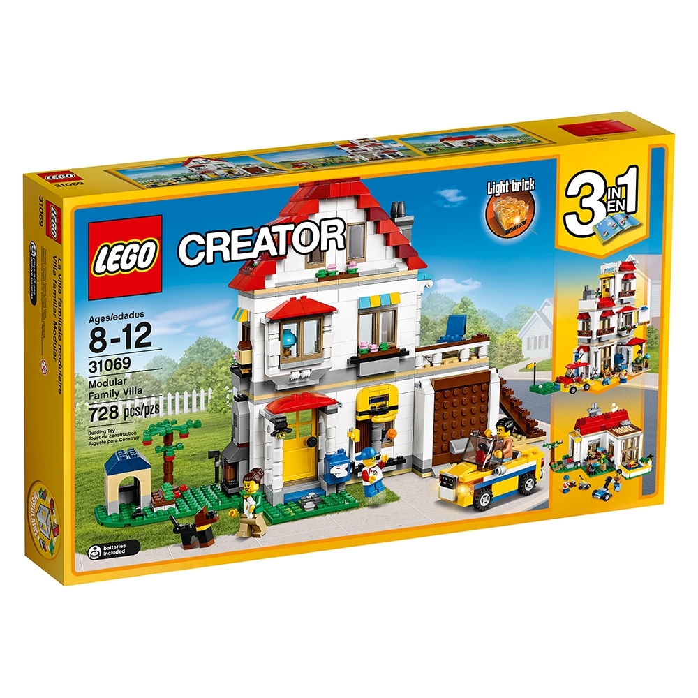 lego creator modular family villa 31069