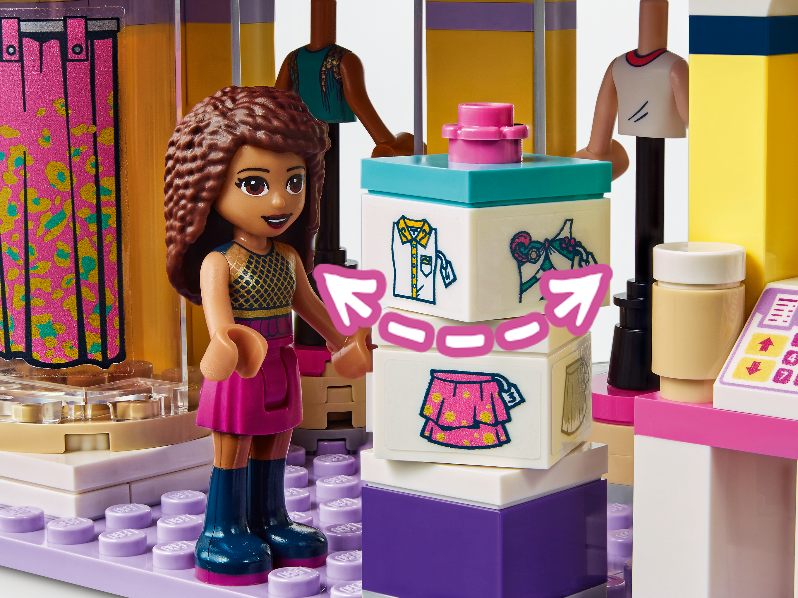 Emma's Fashion Shop Friends | Buy at Official LEGO® Shop US