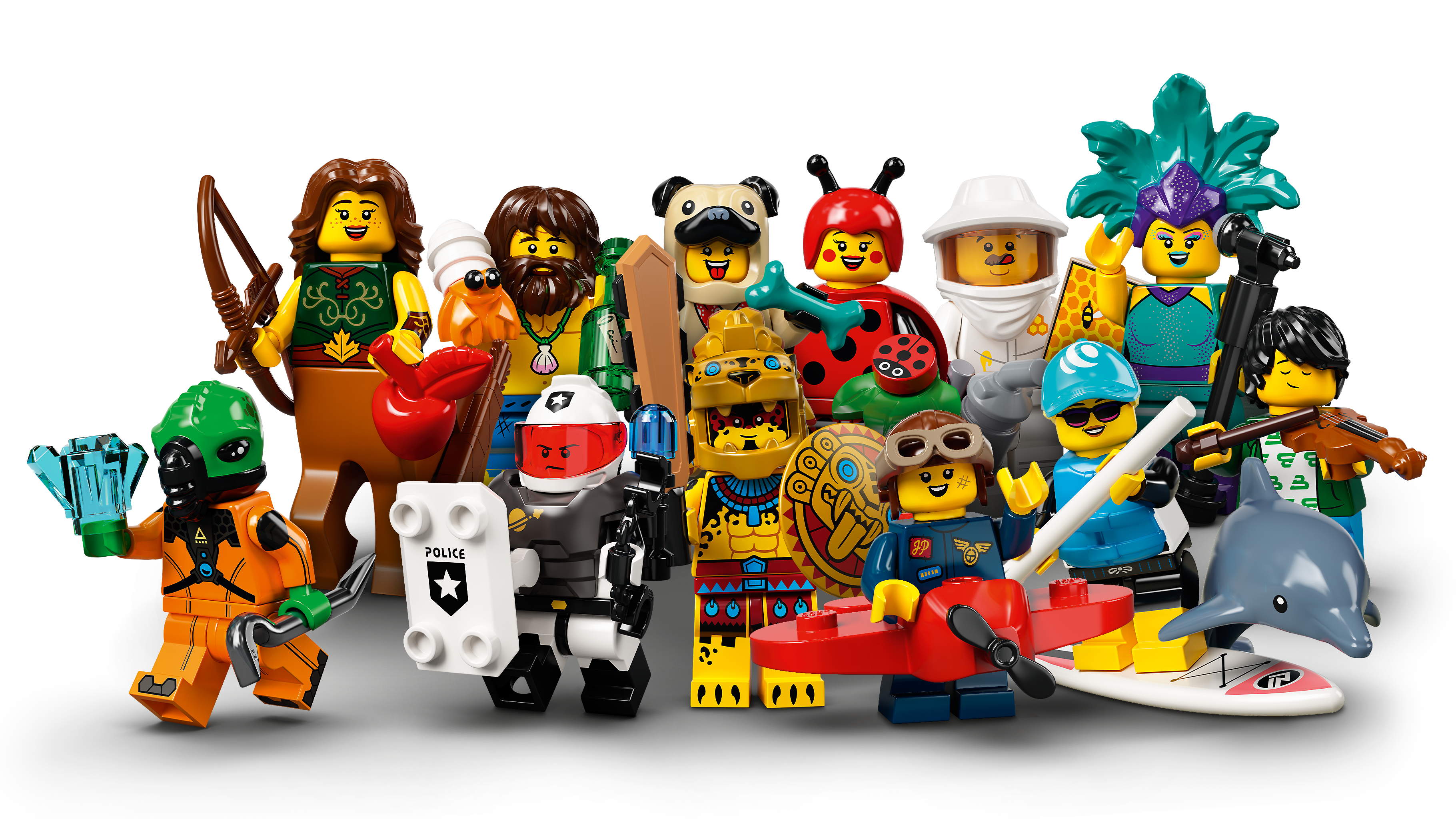 1 of 12 to Collect New 2021 LEGO Minifigures Series 21 71029 Limited Edition Collectible Building Kit 