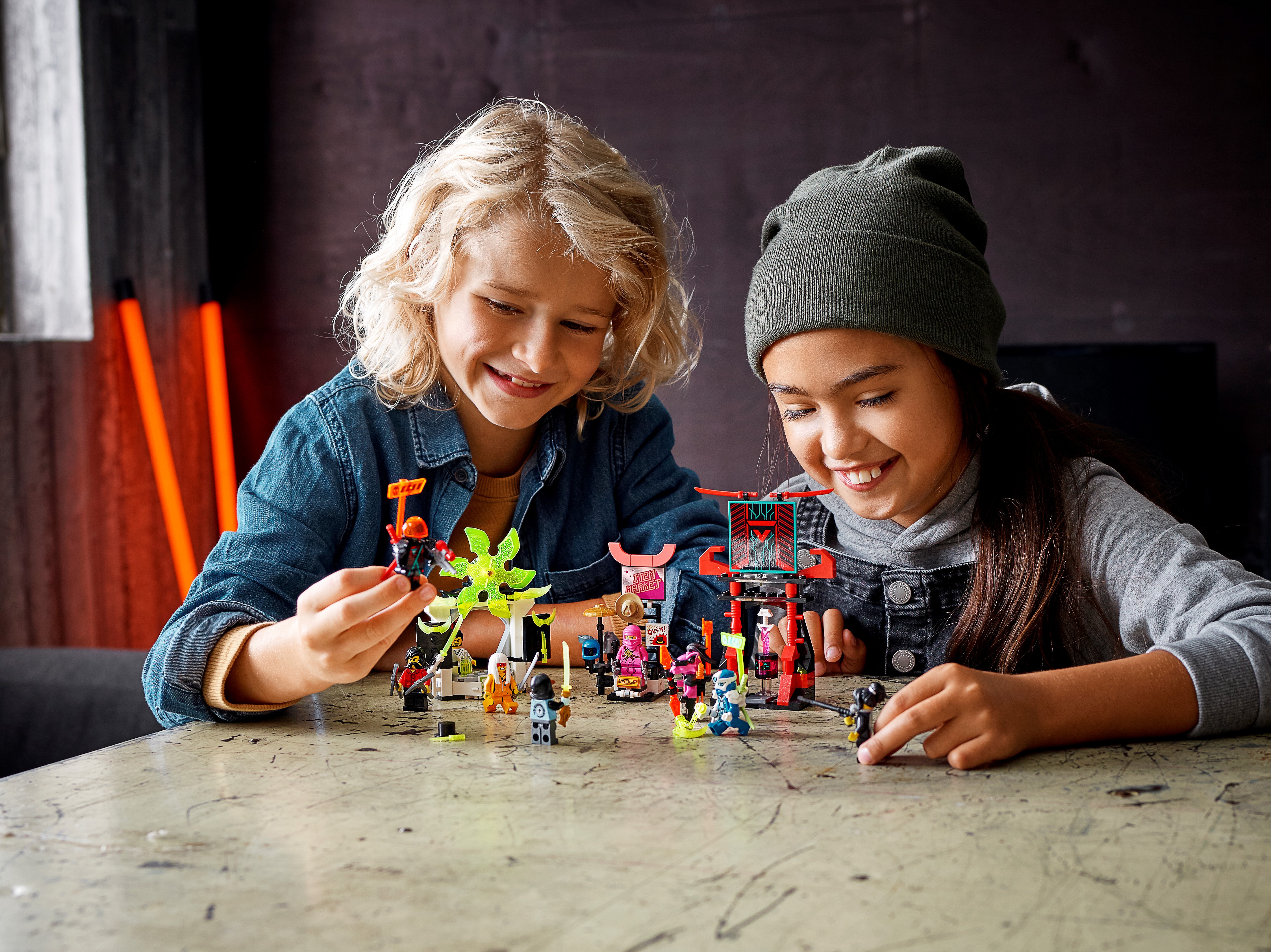 Lego Ninjago 71708 Gamer's Market liasse pièces au choix NEUF