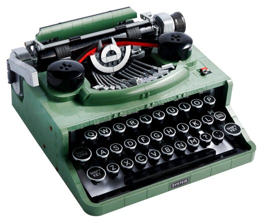 LEGO 21327 - Skrivemaskine