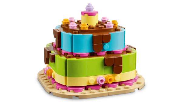 LEGO 40815 Le gâteau d'anniversaire — visuel 3 sur 8