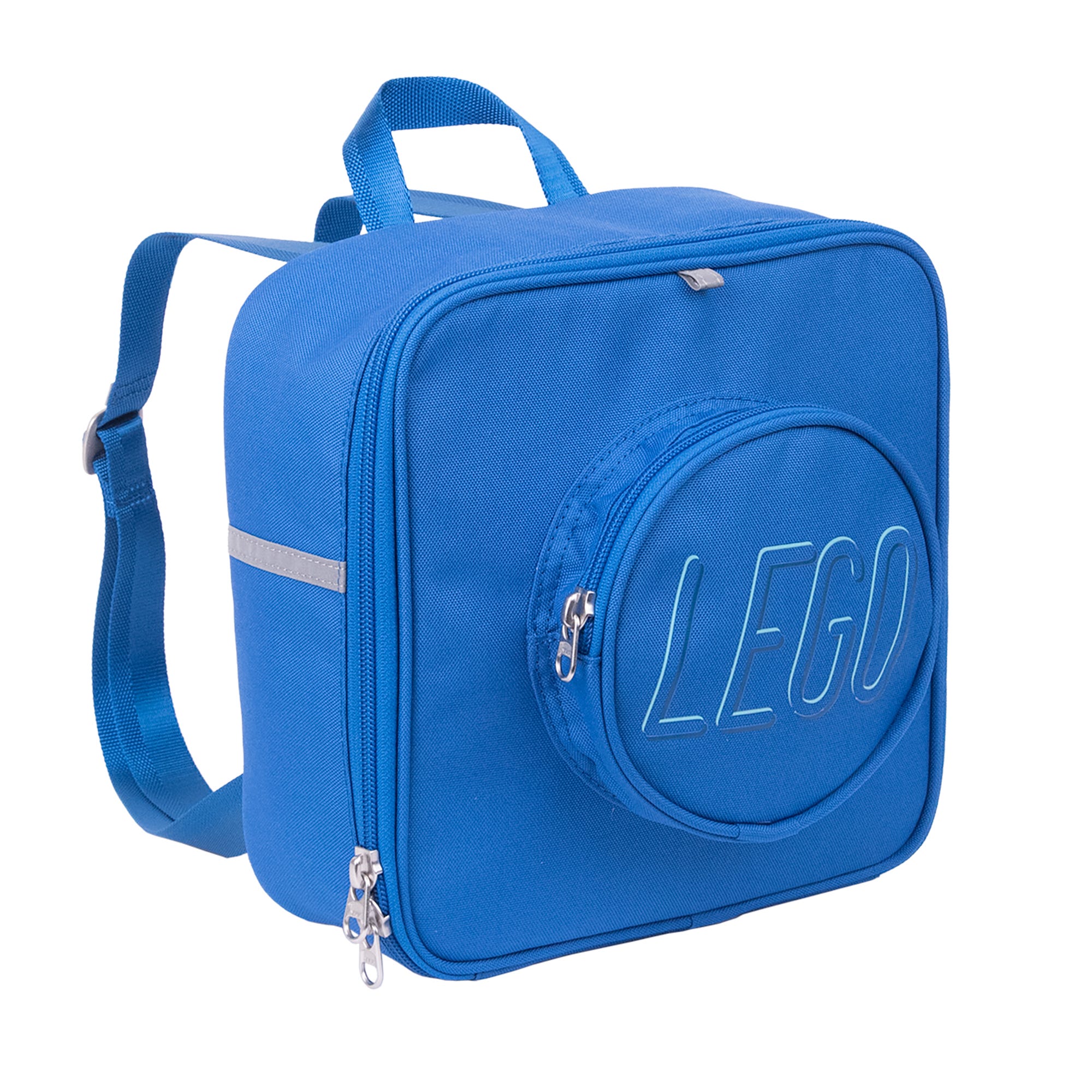 Brick Backpack 1 Stud Blue
