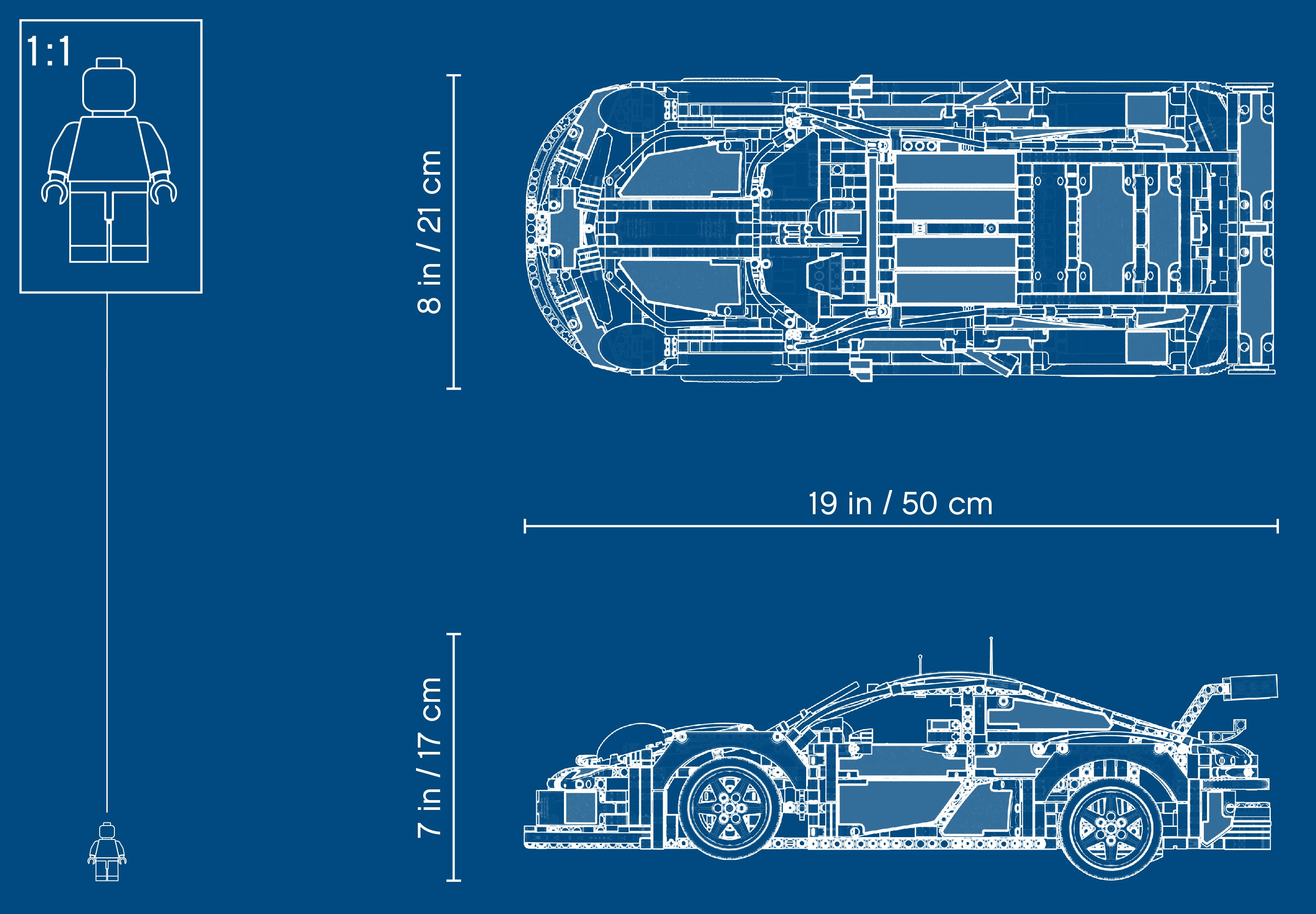 Lego Unveils an Insanely Detailed 1,580-Piece Porsche 911 RSR
