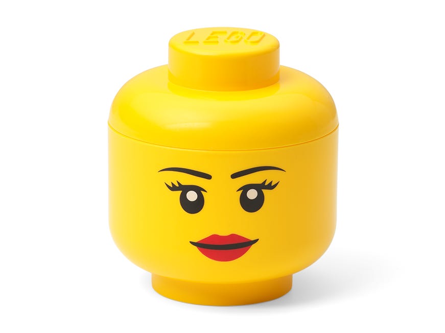 LEGO® Storage Head – Mini (Girl)