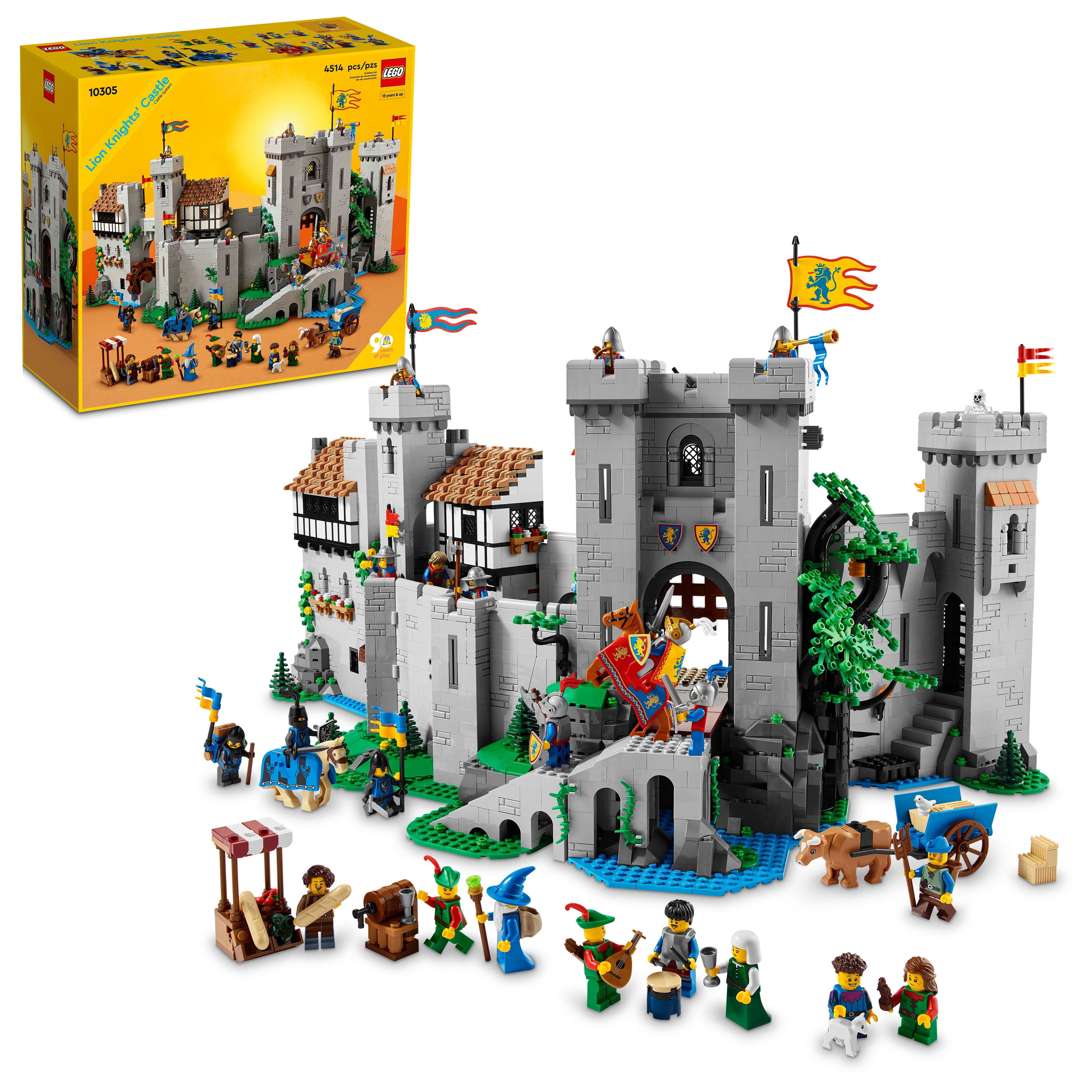 abortus Overvloedig donor Leeuwenridders kasteel 10305 | LEGO® Icons | Officiële LEGO® winkel NL