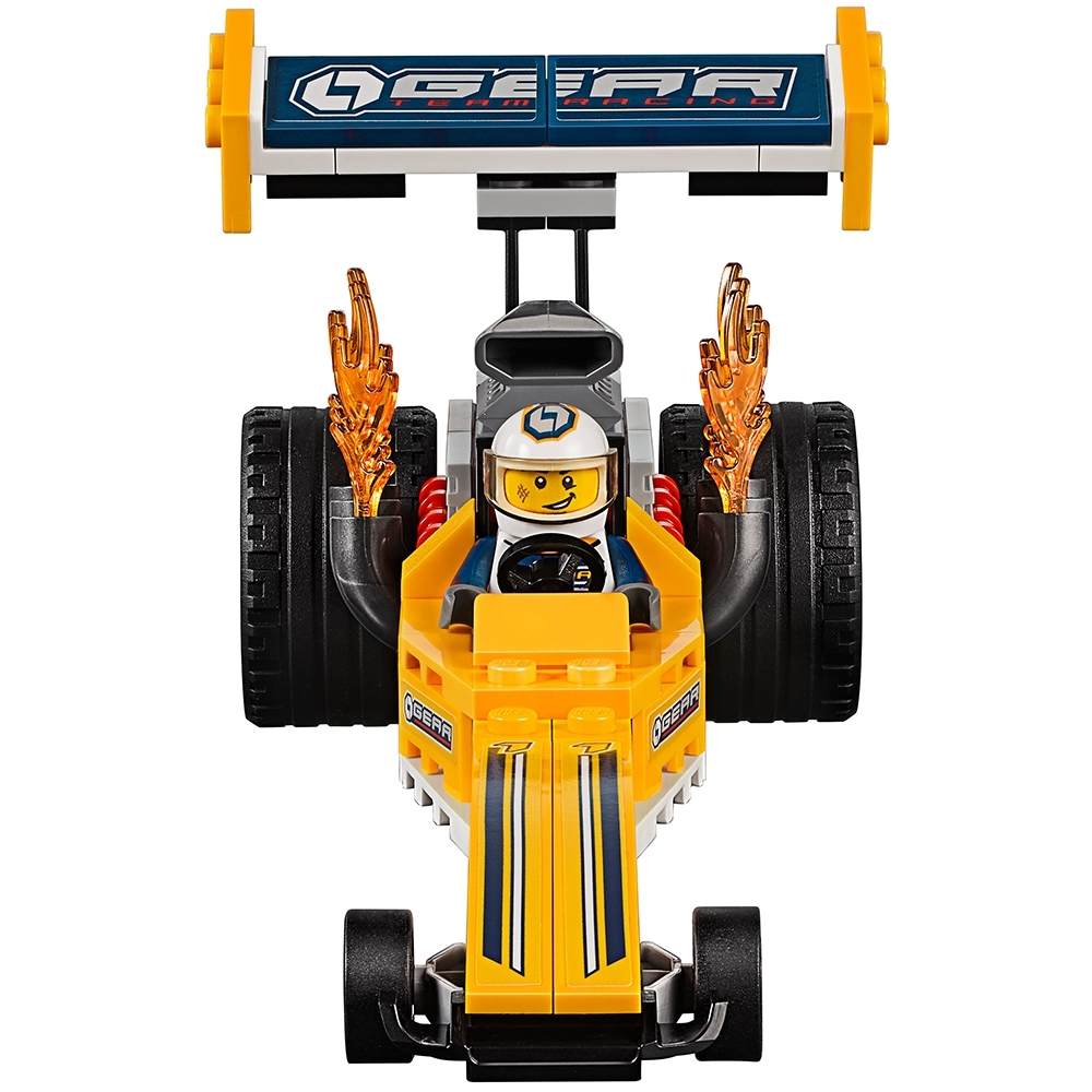 LEGO City 60151 Dragster Transporter 