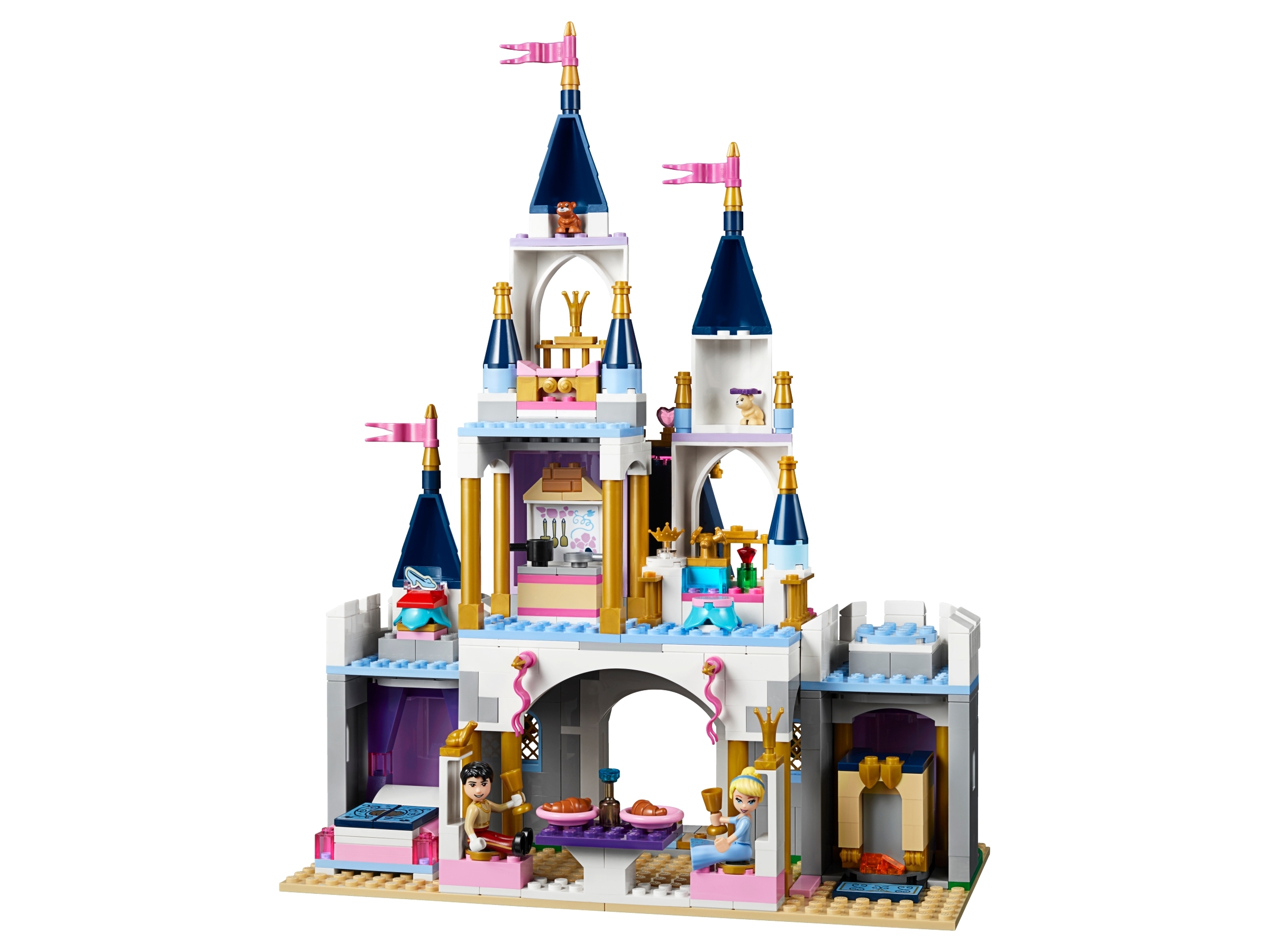 Palads kasket ild Askepots drømmeslot 41154 | Disney™ | Officiel LEGO® Shop DK