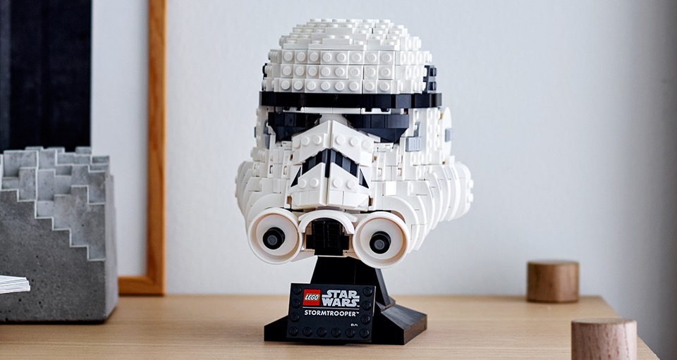 for sale online LEGO Stormtrooper Helmet Star Wars TM 75276