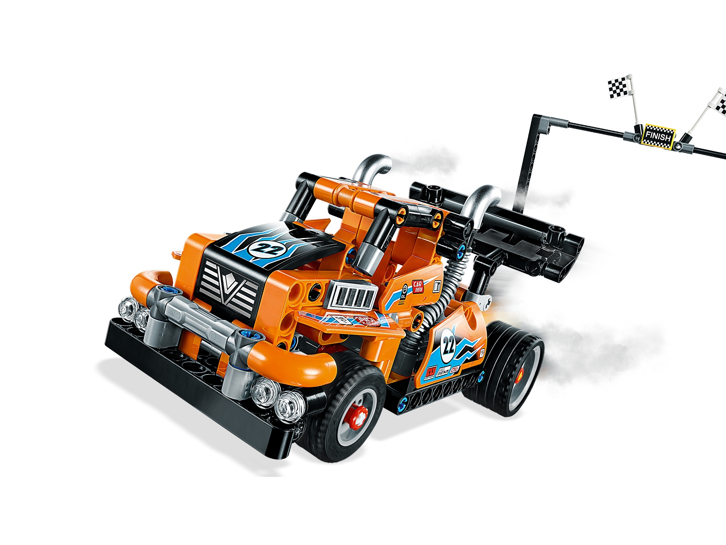 *NEW* Lego Technic NXT Pistons Orange Yellow Grey for Trucks Cars x 2 