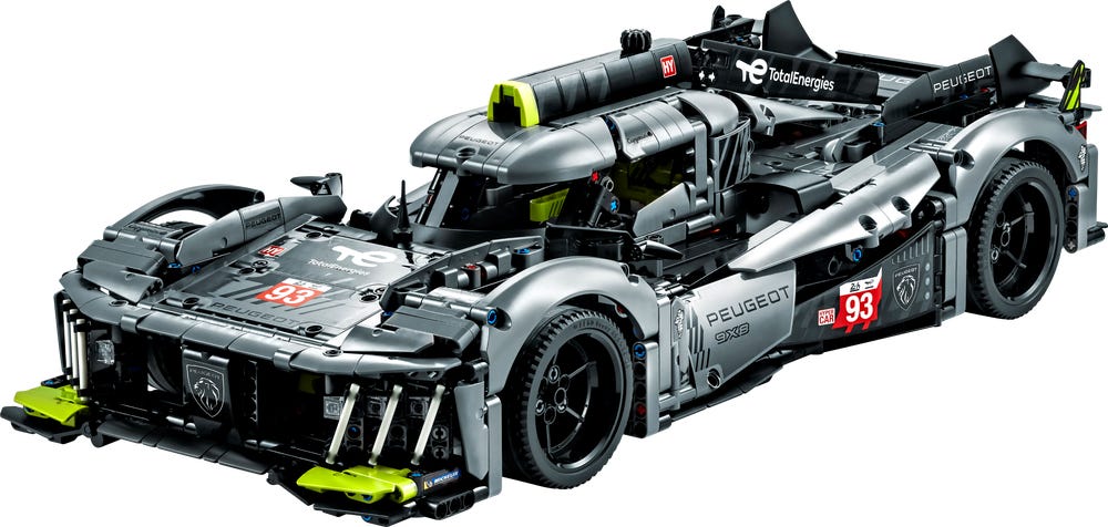 LEGO PEUGEOT 9X8 24H Le Mans Hybrid Hypercar