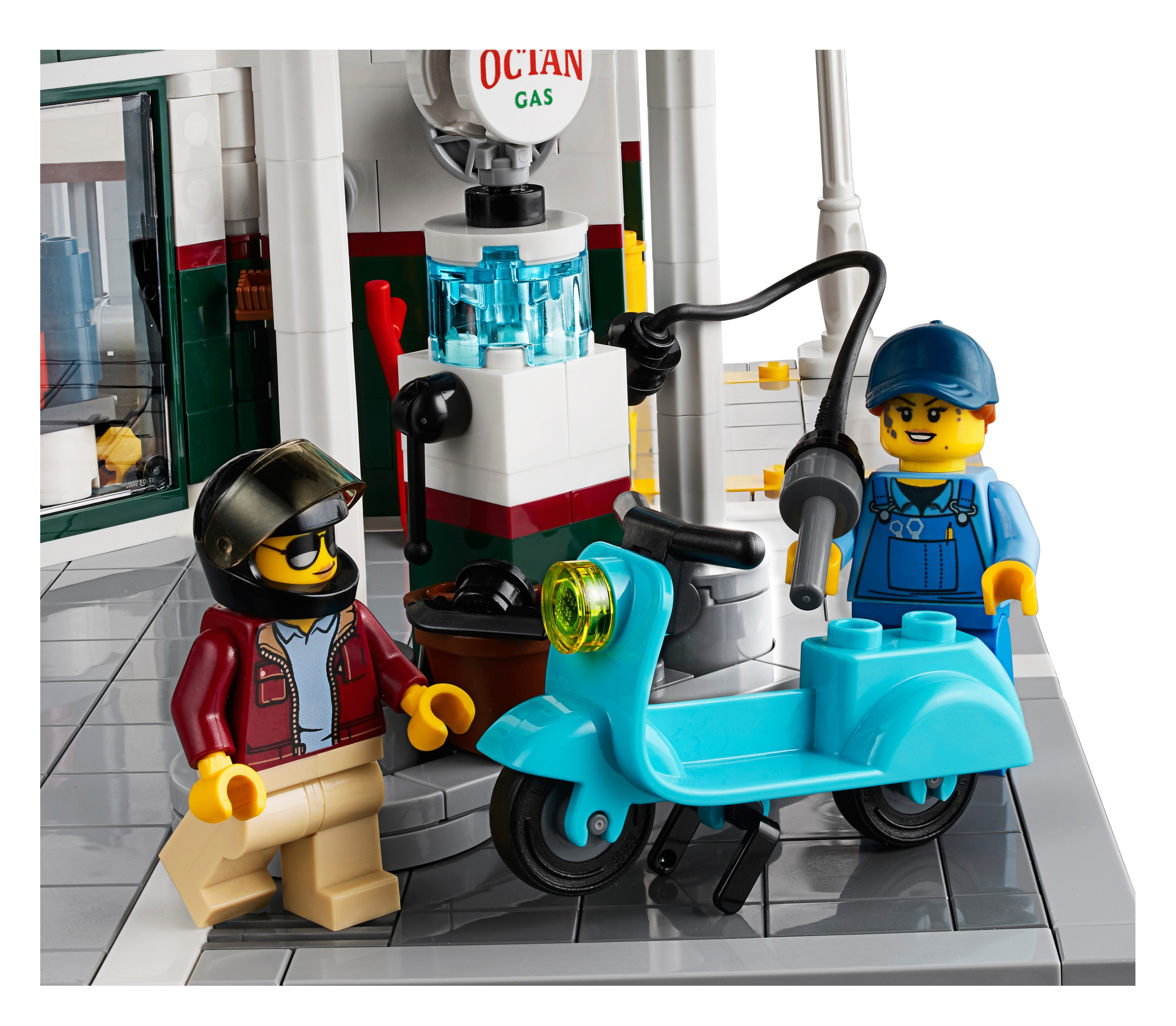 Tankstellenbesitzerin twn358 Creator LEGO® Minifigs 10264 