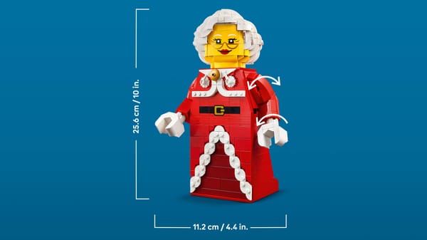 Up-Scaled Mrs. Claus Minifigure - Image 6
