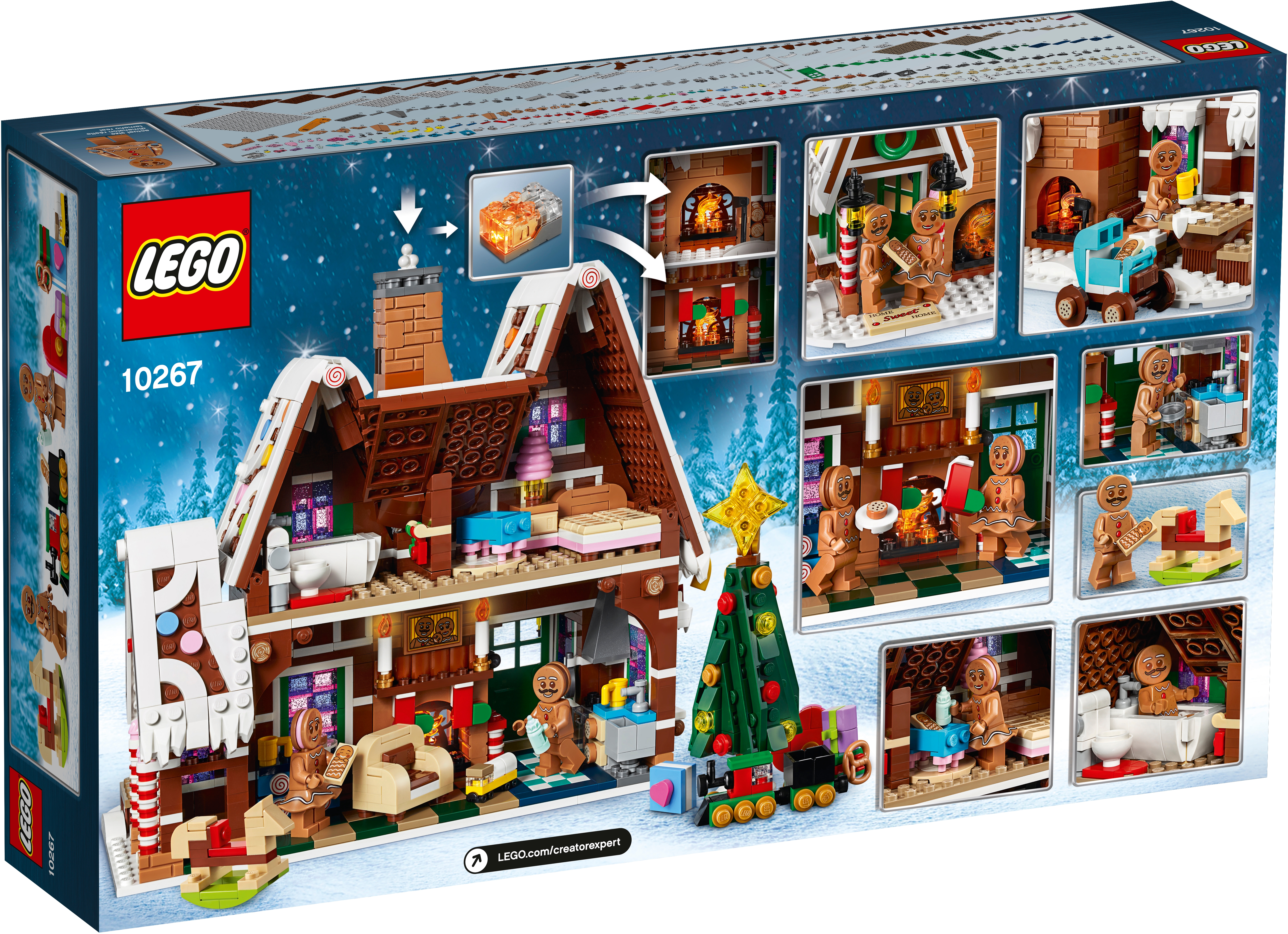 Gingerbread House 10267 | Creator Expert | Buy online at the 