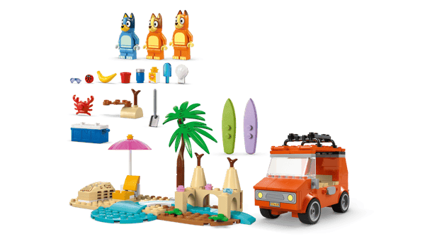 LEGO 11202 Les vacances et le voyage en voiture de Bluey — visuel 4 sur 8