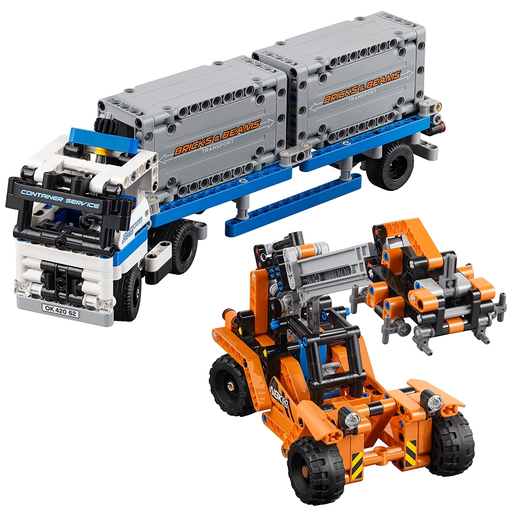 Container Yard 42062 | Technic™ Buy online at the Official LEGO® US