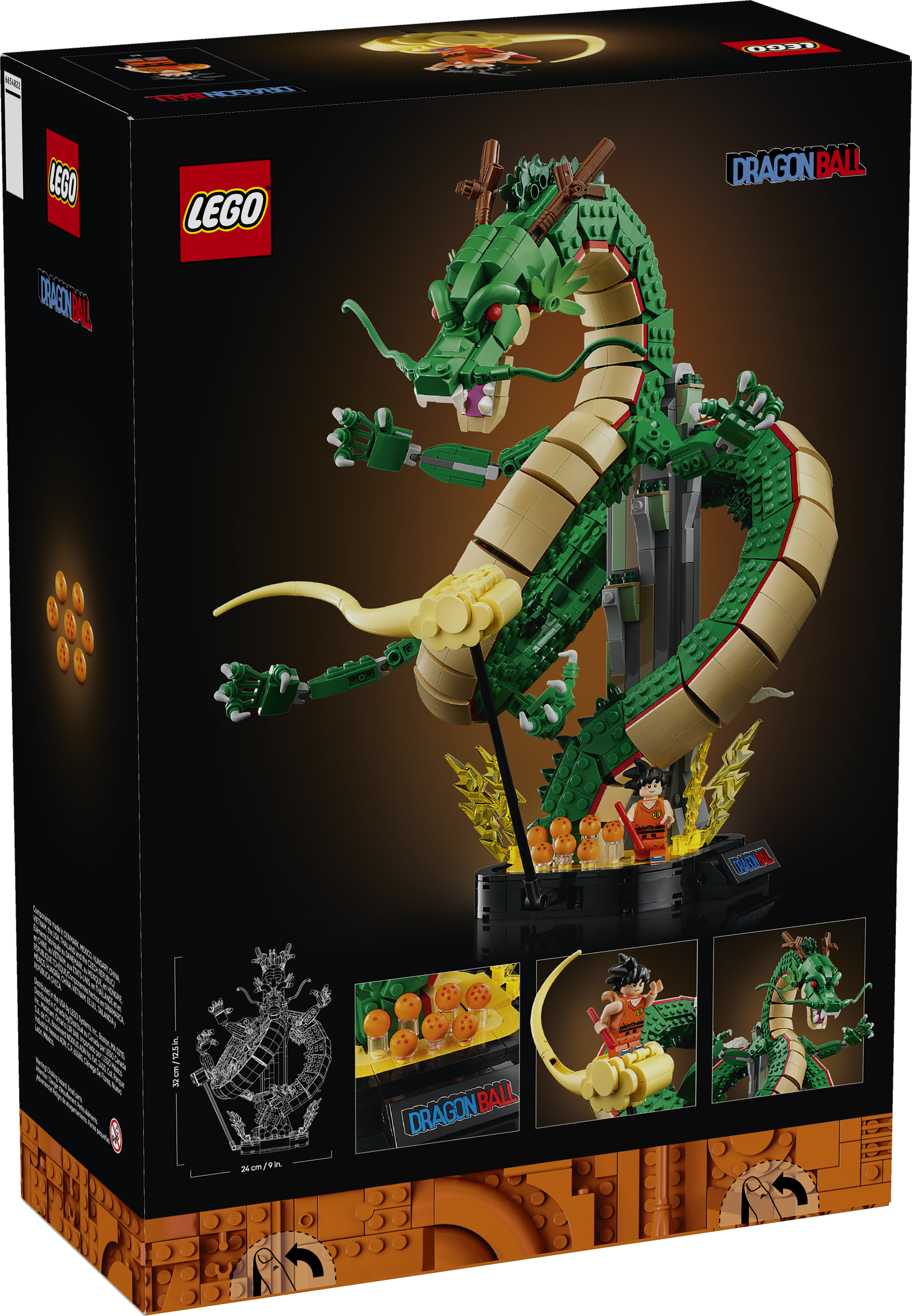 Dragon Ball: Shenron & Goku 11390 | LEGO® Icons | Buy online at