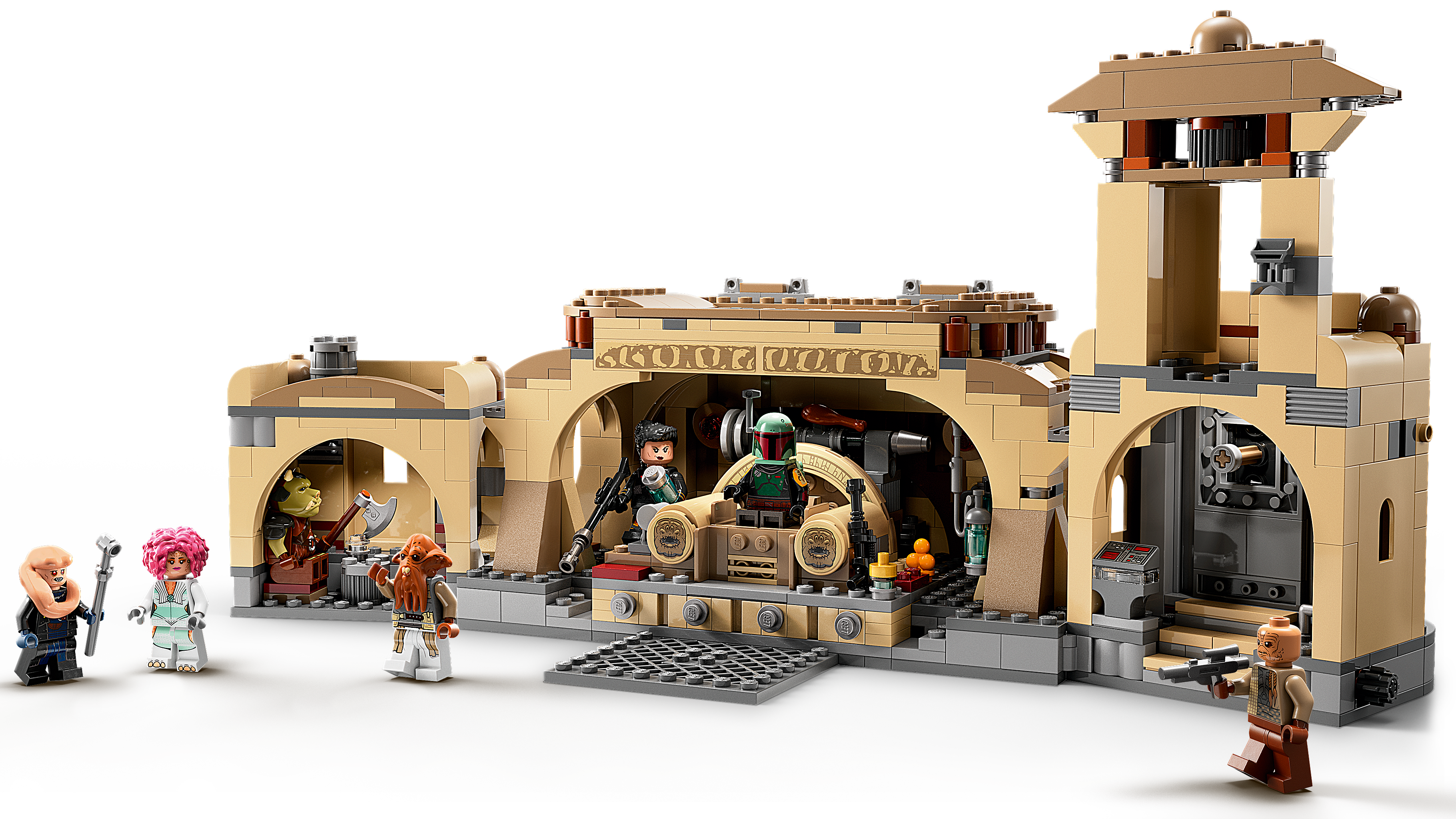 del Trono de Boba Fett 75326 Star Wars™ Oficial LEGO® Shop ES
