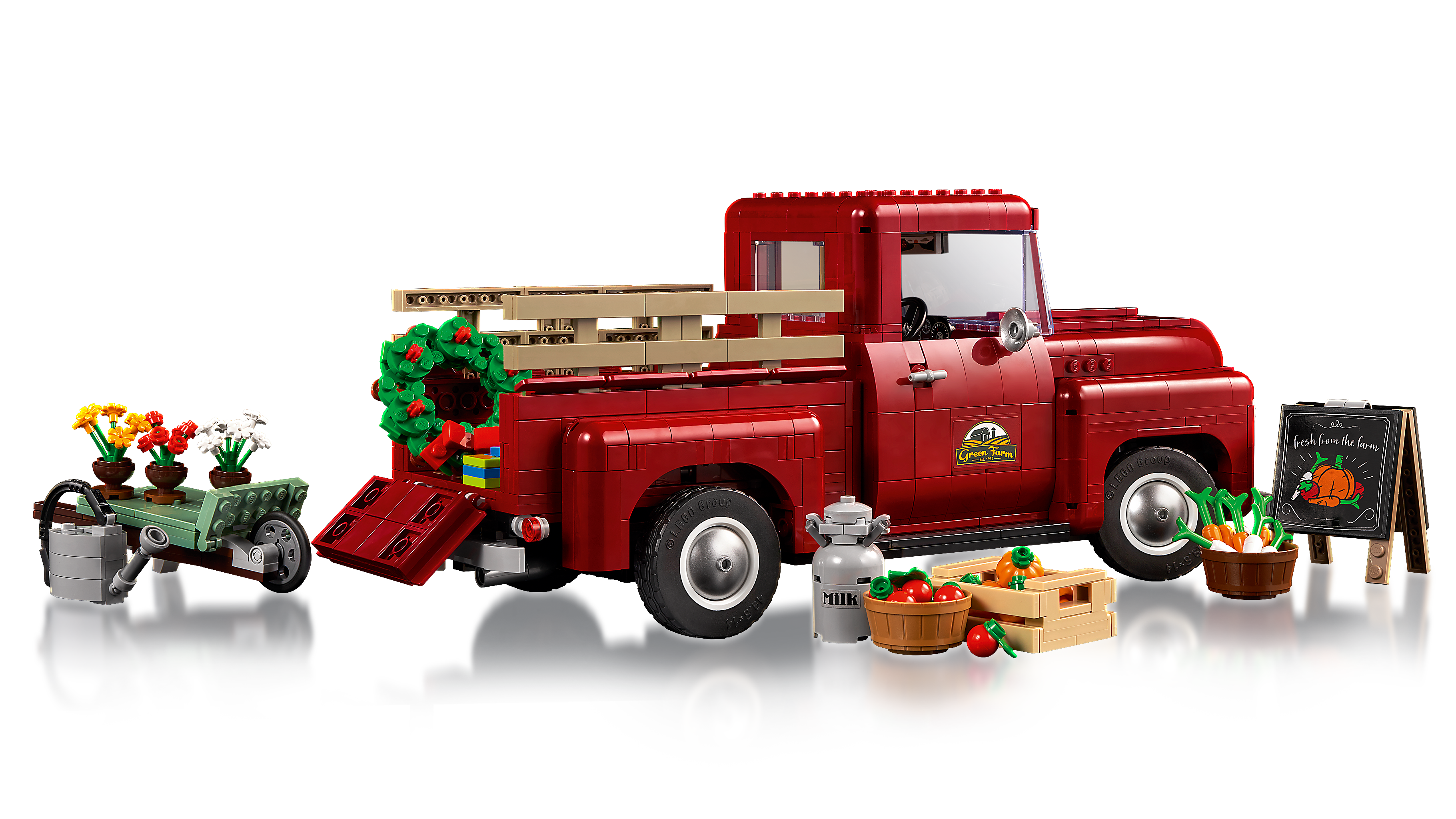 LEGO Icons Pickup, Camion in Mattoncini da Costruire, Kit Modellismo per  Adulti, Idee Regalo per Uomo, Donna, Lui o Lei, Hobby Creativi da  Esposizione, Modellino da Collezione Vintage Anni '50 10290 