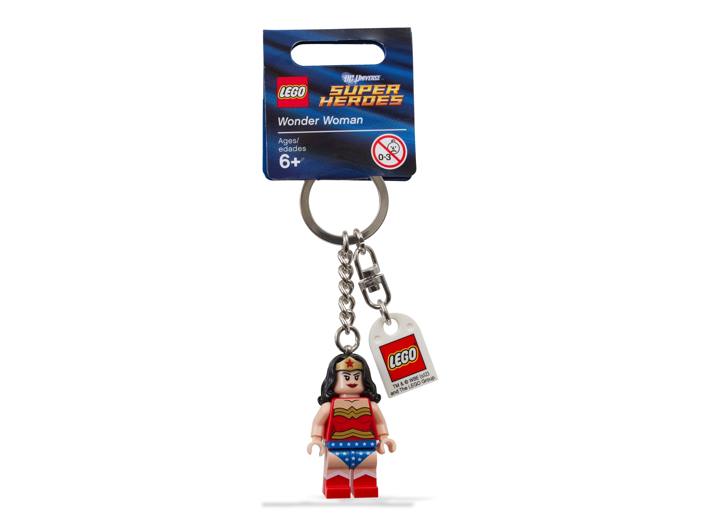 Lego MINIFIGURA LLAVERO > 853433 Mujer Maravilla DC Universe Super Heroes 