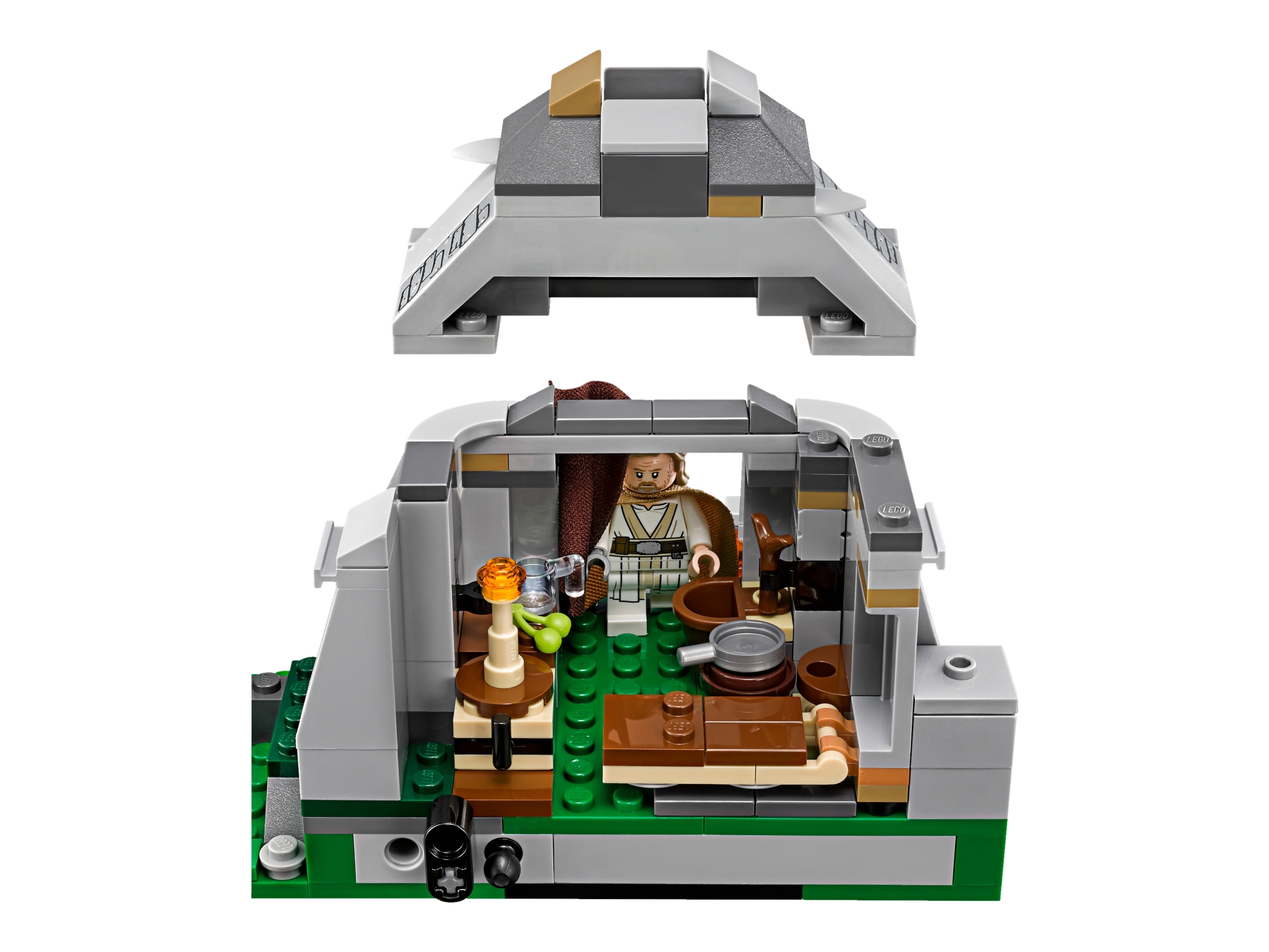 Lego 75200 Star Wars The Last Jedi Ahch-To Island Training luke rey porg 