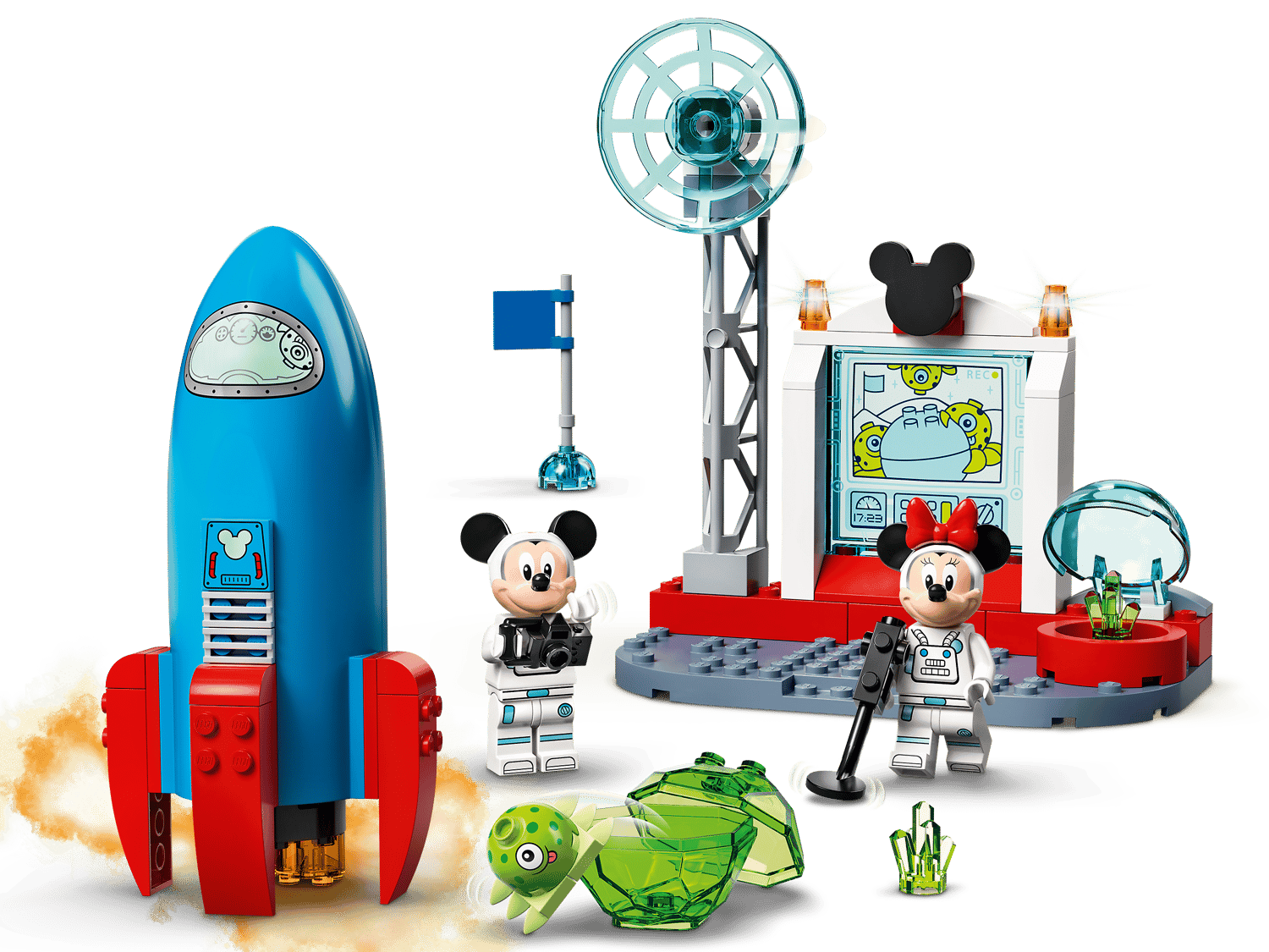 Mickey Mouse & Minnie Mouse's Space Rocket 10774 | Disney™ | Buy online ...