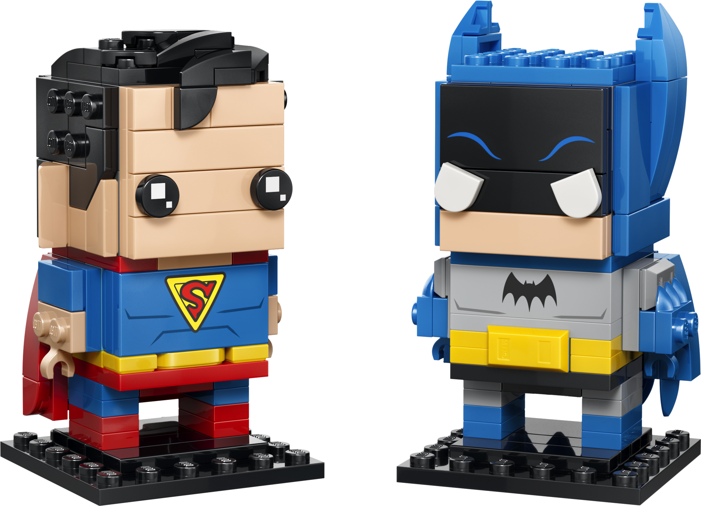 Golden Age Superman™ and Batman™ Figures