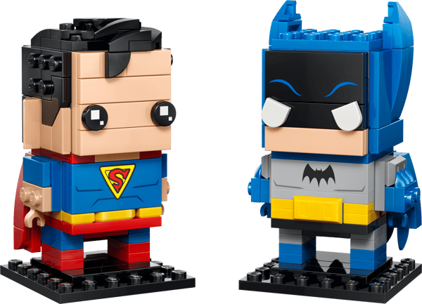 LEGO 40859 Figurines de Superman™ et Batman™ Âge d’or