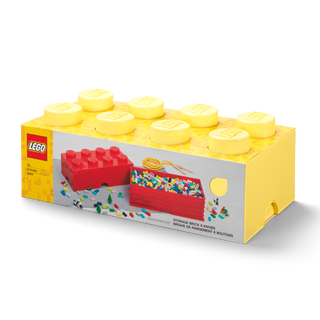Storage Brick 8-Stud – Cool Yellow