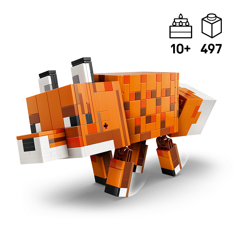 The Fox 21588 | Minecraft® | Buy online at the Official LEGO® Shop MX